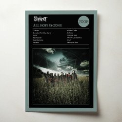 Slipknot - All Hope Is Gone Fine Art Album Poster