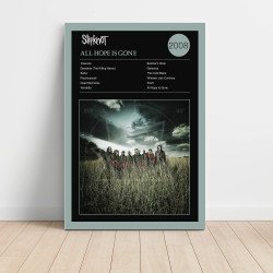 Slipknot - All Hope Is Gone Fine Art Album Poster