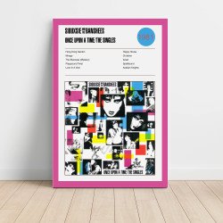 Siouxsie And The Banshees – Once Upon A Time The Singles Fine Art Album Poster