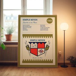 Simple Minds – Sparkle In The Rain Fine Art Album Poster