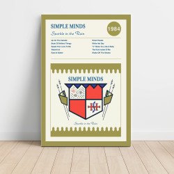 Simple Minds – Sparkle In The Rain Fine Art Album Poster