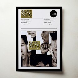 Simple Minds – Once Upon A Time Fine Art Album Poster