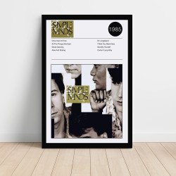 Simple Minds – Once Upon A Time Fine Art Album Poster