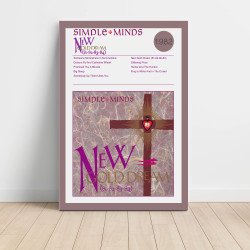 Simple Minds – New Gold Dream (81828384) Fine Art Album Poster