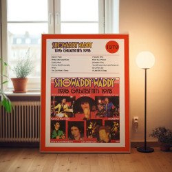 Showaddywaddy Greatest Hits Fine Art Album Poster