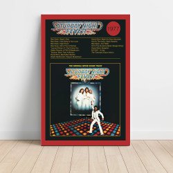 Saturday Night Fever Fine Art Album Poster
