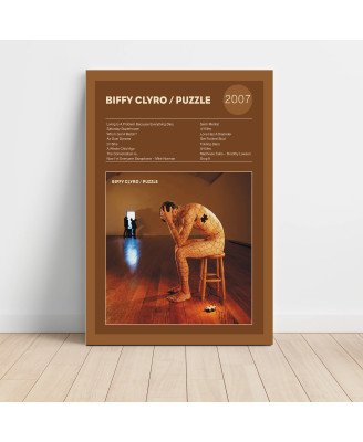 Biffy Clyro - Puzzle Fine Art Album Poster - Music Wall Decor