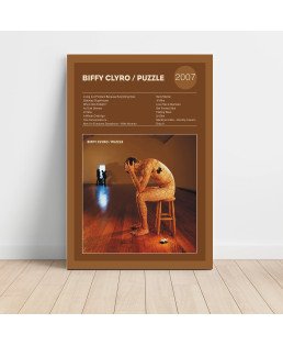 Biffy Clyro - Puzzle Fine Art Album Poster - Music Wall Decor
