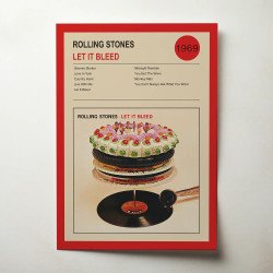 Rolling Stones – Let It Bleed Fine Art Album Poster