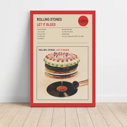 Rolling Stones – Let It Bleed Fine Art Album Poster