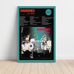 Ramones – It's Alive Fine Art Album Poster