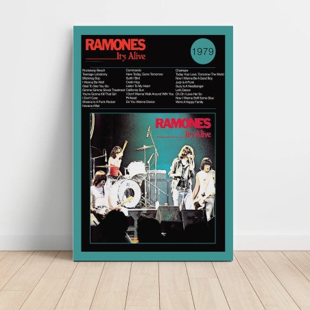 Ramones – It's Alive Fine Art Album Poster