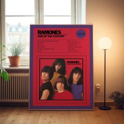 Ramones – End Of The Century Fine Art Album Poster