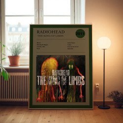 Radiohead - The King of Limbs Fine Art Album Poster
