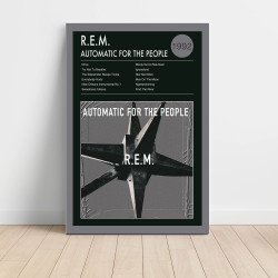 R.E.M. – Automatic For The People Fine Art Album Poster