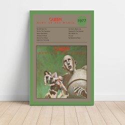 Queen – News Of The World Fine Art Album Poster