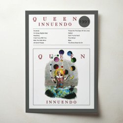 Queen – Innuendo Fine Art Album Poster Wall Art