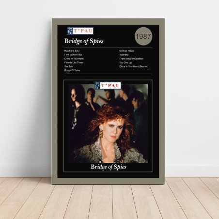 T'Pau – Bridge Of Spies Fine Art Album Poster