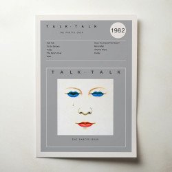 Talk Talk – The Party's Over Fine Art Album Poster