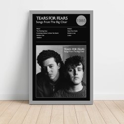 Tears For Fears – Songs From The Big Chair Fine Art Album Poster