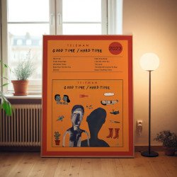 Teleman – Good Time - Hard Time Fine Art Album Poster