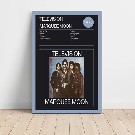 Television – Marquee Moon Fine Art Album Poster