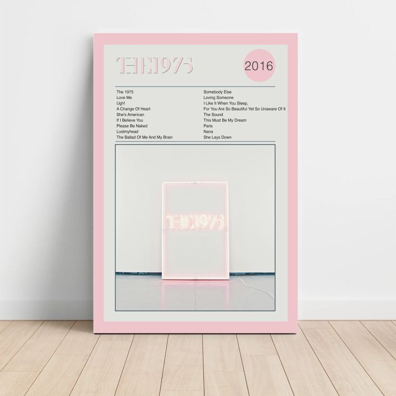 The 1975 – I Like It When You Sleep Fine Art Album Poster