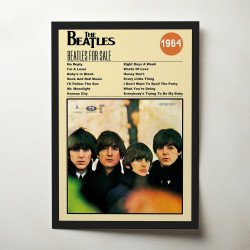 The Beatles - Beatles For Sale Fine Art Album Poster