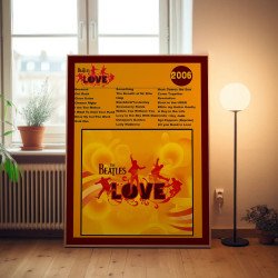The Beatles - Love Album Fine Art Album Poster
