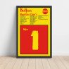 The Beatles - Number 1's Fine Art Album Poster