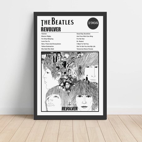 The Beatles - Revolver Fine Art Album Poster