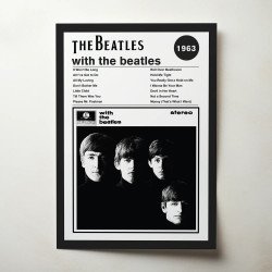 The Beatles - With The Beatles Fine Art Album Poster