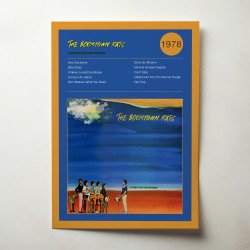 The Boomtown Rats – A Tonic For The Troops Fine Art Album Poster
