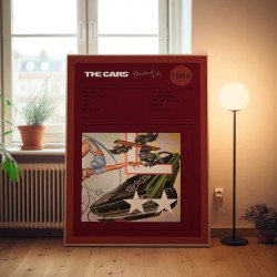 The Cars – Heartbeat City Fine Art Album Poster