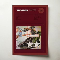 The Cars – Heartbeat City Fine Art Album Poster