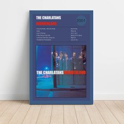 The Charlatans – Wonderland Fine Art Album Poster