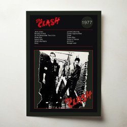 The Clash – The Clash Fine Art Album Poster