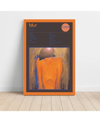 Blur - 13 Fine Art Album Poster - Music Wall Decor