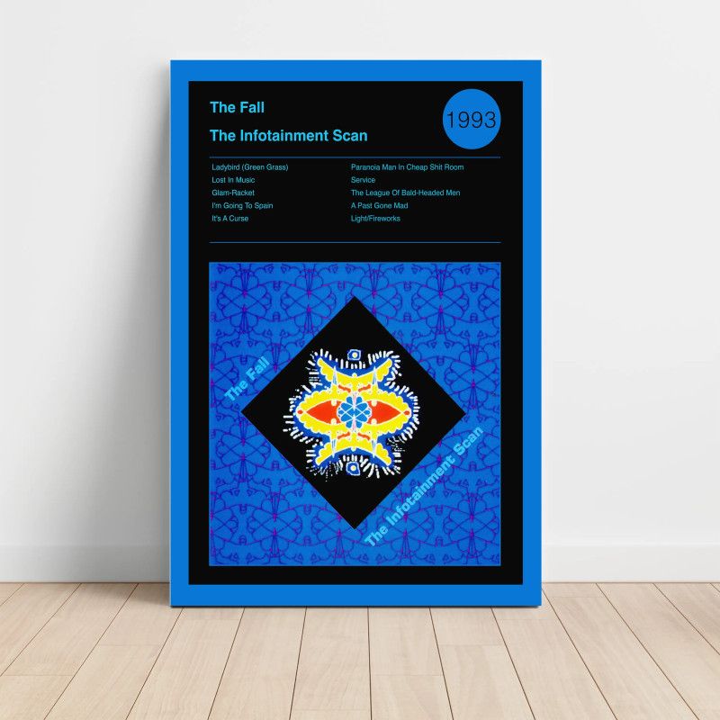 The Fall – The Infotainment Scan Fine Art Album Poster