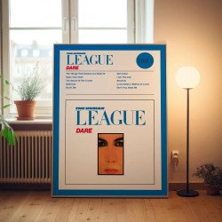 The Human League – Dare Fine Art Album Poster