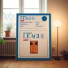 The Human League – Dare Fine Art Album Poster