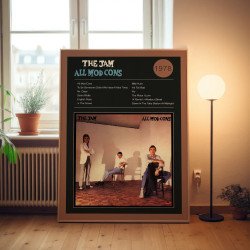 The Jam - All Mod Cons Fine Art Album Poster