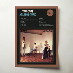 The Jam - All Mod Cons Fine Art Album Poster