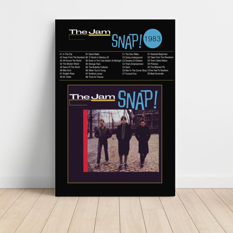 The Jam - Snap Fine Art Album Poster