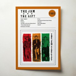 The Jam - The Gift Fine Art Album Poster Wall Art