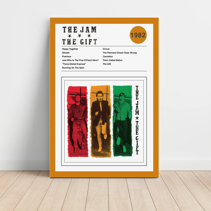 The Jam - The Gift Fine Art Album Poster Wall Art The Jam - The Gift Fine Art Album Poster Wall Art