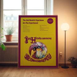 The Jimi Hendrix Experience - Are You Experienced Fine Art Album Poster