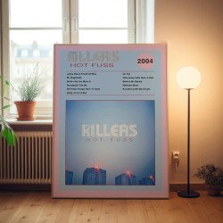 The Killers - Hot Fuss Fine Art Album Poster
