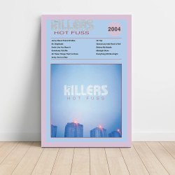 The Killers - Hot Fuss Fine Art Album Poster