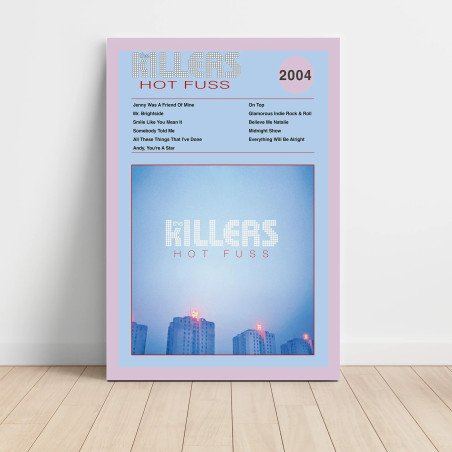 The Killers - Hot Fuss Fine Art Album Poster